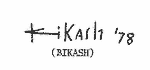 Indiscernible: alternative name or excluded surname, hindu (Read as: KIKASH; BIKASH)
