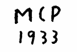 Indiscernible: monogram (Read as: MCP)