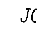 Indiscernible: monogram (Read as: JC)