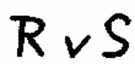 Indiscernible: monogram (Read as: RVS)