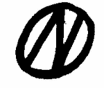 Indiscernible: monogram, symbol or oriental (Read as: N, Z, OZ, ZO, ON)