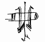 Indiscernible: monogram, symbol or oriental (Read as: W, JDW, WJD, JW )