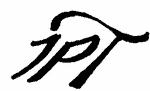 Indiscernible: monogram (Read as: JPT)