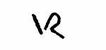 Indiscernible: monogram (Read as: VR, R)