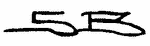 Indiscernible: monogram (Read as: SB)