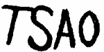 Indiscernible: monogram (Read as: TSAO)