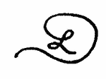 Indiscernible: monogram, symbol or oriental (Read as: LD, DL, L, D)