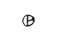 Indiscernible: monogram, symbol or oriental (Read as: CB, B)