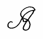 Indiscernible: monogram (Read as: AS, A)