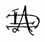 Indiscernible: monogram (Read as: LAD, LA)