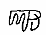 Indiscernible: monogram (Read as: MPV)
