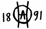 Indiscernible: monogram (Read as: HAO, HOA, AHO, O)