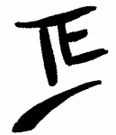 Indiscernible: monogram (Read as: TE, LE)