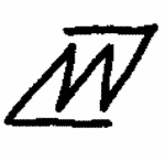 Indiscernible: monogram, symbol or oriental (Read as: MN, W, M)