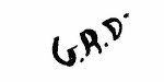 Indiscernible: monogram (Read as: GRD)