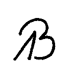 Indiscernible: monogram (Read as: AB, B)