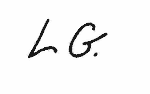 Indiscernible: monogram (Read as: LG)