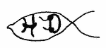 Indiscernible: monogram, symbol or oriental (Read as: HD)