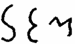 Indiscernible: monogram (Read as: SEM)