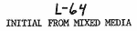 Indiscernible: monogram (Read as: L, L64)