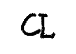 Indiscernible: monogram, old master (Read as: CL)