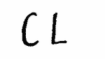 Indiscernible: monogram (Read as: CL)
