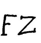 Indiscernible: monogram, old master (Read as: FZ)