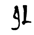 Indiscernible: monogram, common name (Read as: JL, GL)