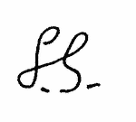 Indiscernible: monogram (Read as: LS, SS)