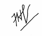 Indiscernible: monogram (Read as: FHV)