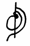 Indiscernible: monogram, symbol or oriental (Read as: OD, DO, D)