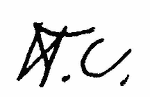 Indiscernible: monogram (Read as: HC, XTC)
