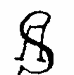 Indiscernible: monogram, symbol or oriental (Read as: AIS, SA, AS)