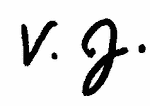 Indiscernible: monogram (Read as: VG, VJ)