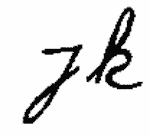 Indiscernible: monogram (Read as: FK, JK)