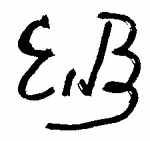 Indiscernible: monogram (Read as: ENB)