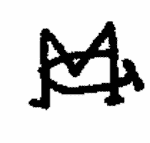 Indiscernible: monogram (Read as: MG, GM, MC, CM)