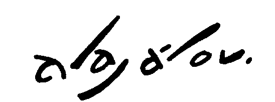 [Signature]